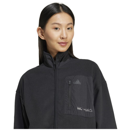 Adidas Γυναικεία Ζακέτα City Escape Polar Fleece Track Top